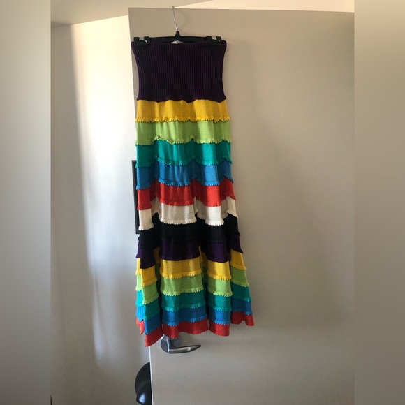 Catherine Malandrino knit strapless dress. - Picture 1 of 3